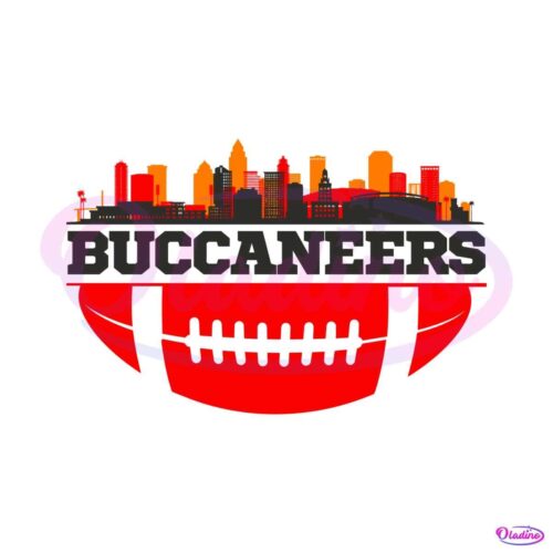 nfl-buccaneers-football-skyline-svg