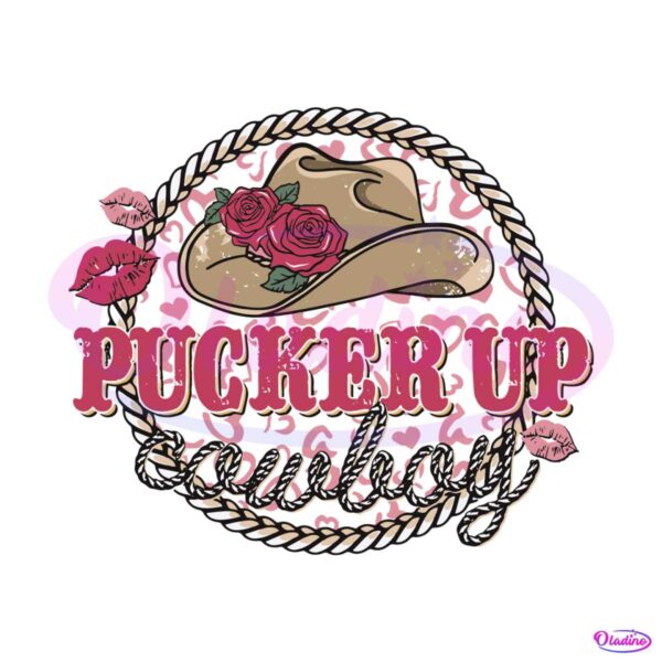 pucker-up-cowboy-funny-valentines-day-svg