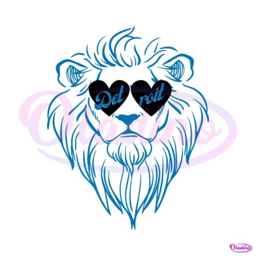 valentine-detroit-lions-heart-shaped-eyeglasses-svg