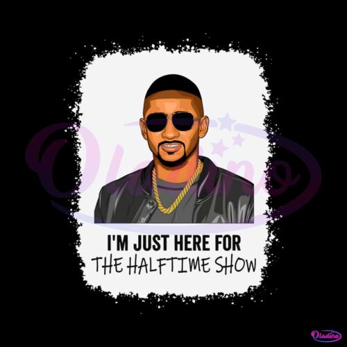 just-here-for-the-halftime-show-usher-png