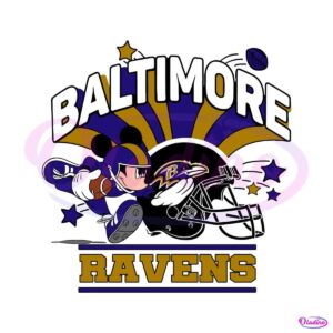 mickey-mouse-player-baltimore-ravens-football-png