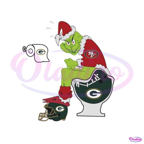 grinch-san-francisco-49ers-and-green-bay-packers-svg