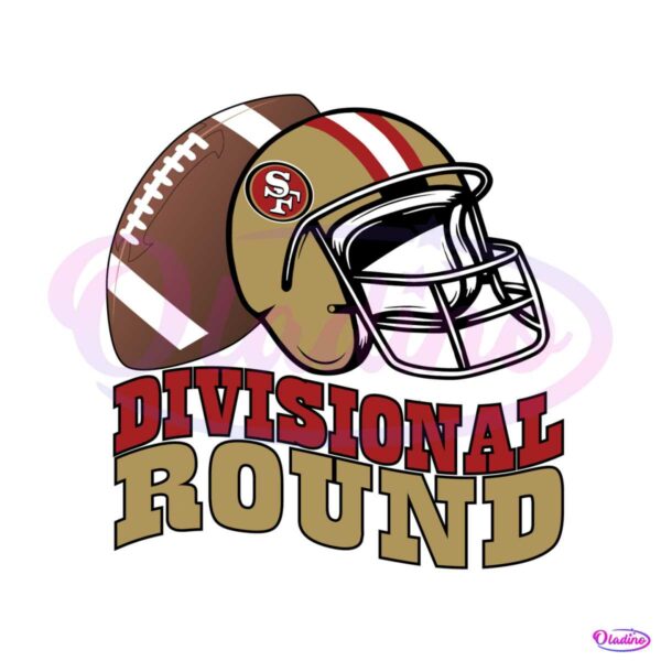 49ers-helmet-football-divisional-round-svg