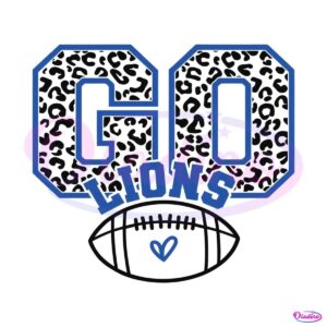 retro-nfl-football-go-lions-svg