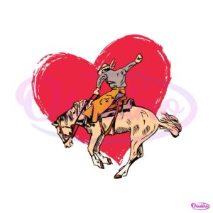 cowboy-rodeo-bucking-love-heart-svg