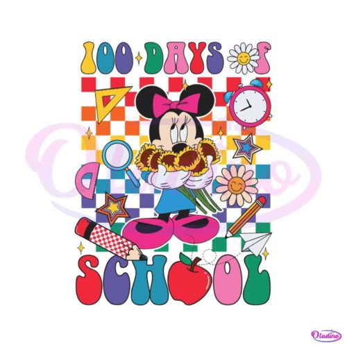 100-days-of-school-minnie-mouse-svg