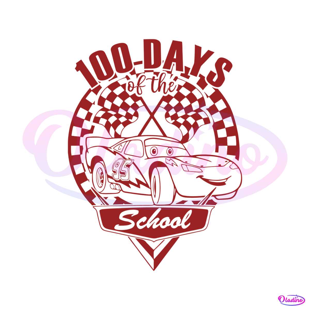 100-days-of-school-cars-lightning-mcqueen-svg