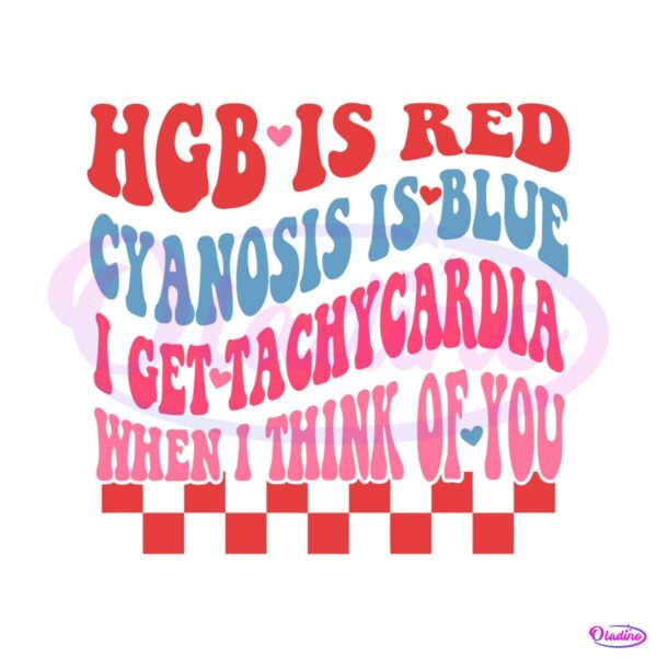 retro-hgb-is-red-cyanosis-is-blue-svg