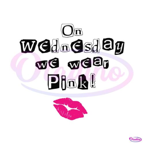 on-wednesdays-we-wear-pink-svg