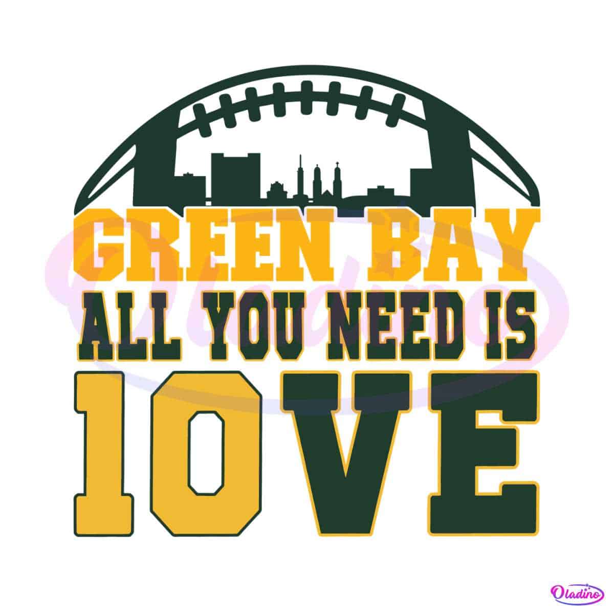 Green Bay Packers All You Need Is Jordan Love SVG