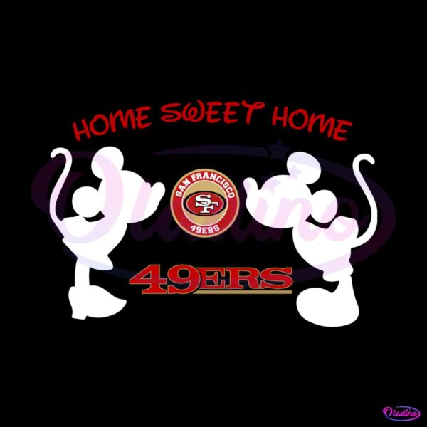 mickey-minnie-home-sweet-home-san-francisco-49ers-svg