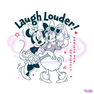 daisy-and-donald-laugh-louder-svg