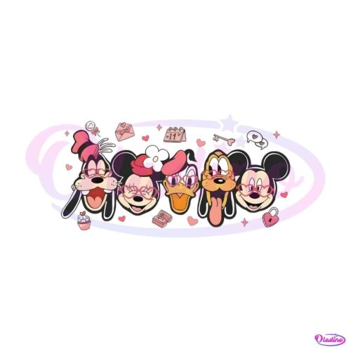 groovy-mickey-and-friend-valentines-day-png