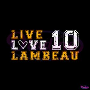 live-love-lambeau-number-10-packers-svg