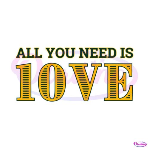 all-you-need-is-love-packers-svg