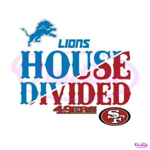 house-divided-detroit-lions-vs-san-francisco-49ers-svg