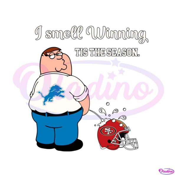 funny-lions-i-smell-winning-49ers-svg