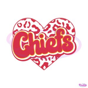 football-team-chiefs-heart-leopard-svg