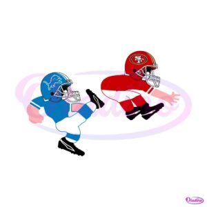 funny-detroit-lions-kicks-san-francisco-49ers-svg