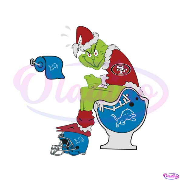 funny-grinch-san-francisco-49ers-and-detroit-lions-svg