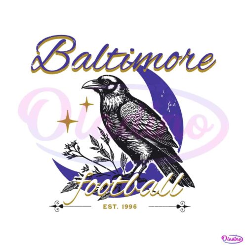 vintage-baltimore-football-est-1996-svg