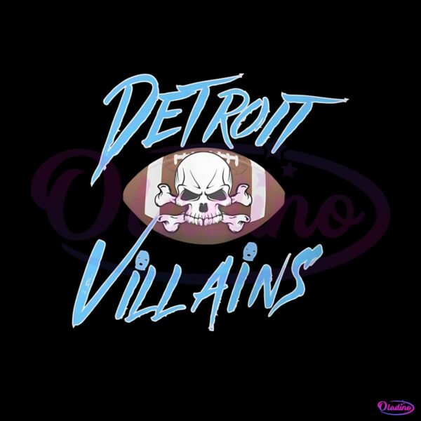 horror-detroit-villains-football-skull-png
