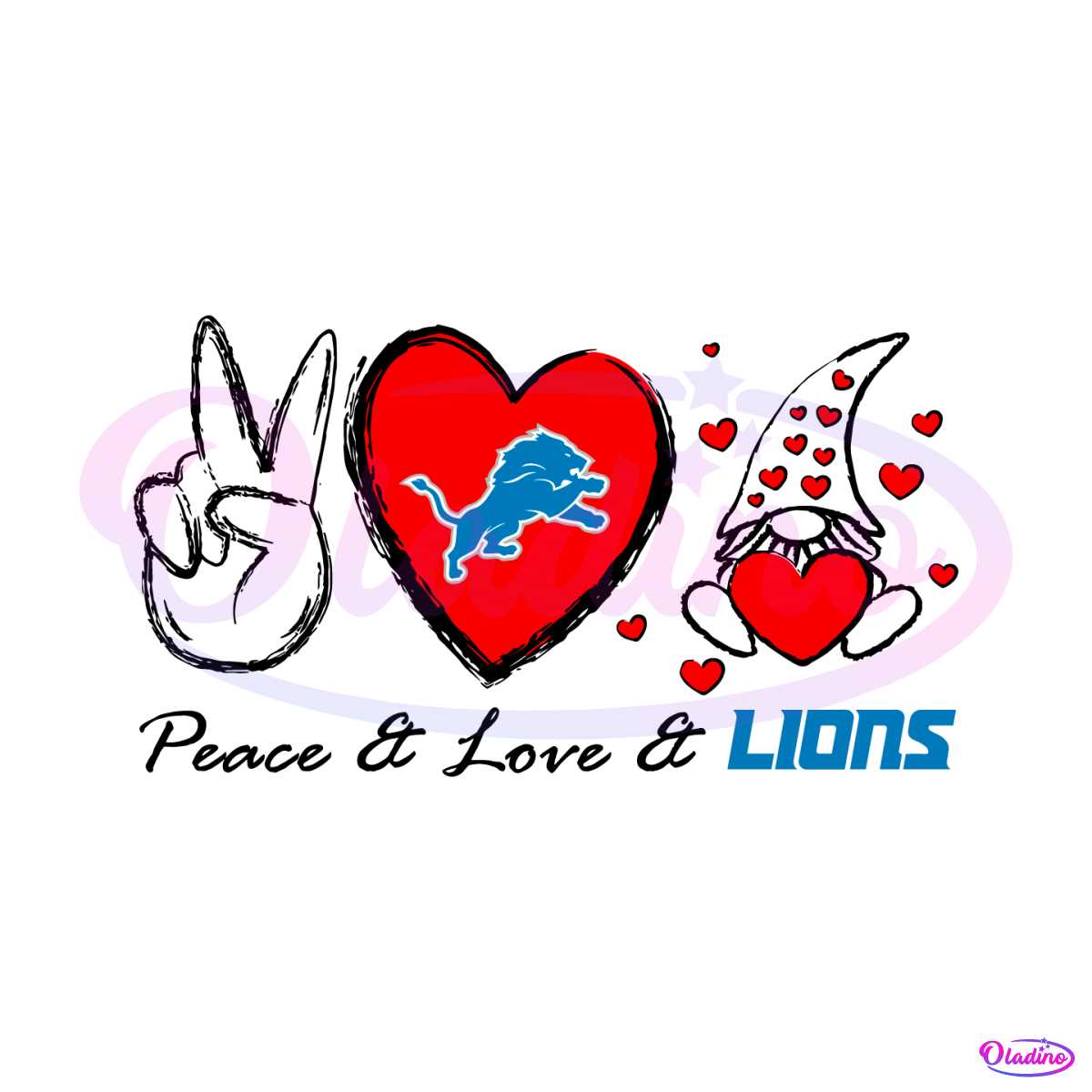 peace-love-lions-heart-with-gnome-svg