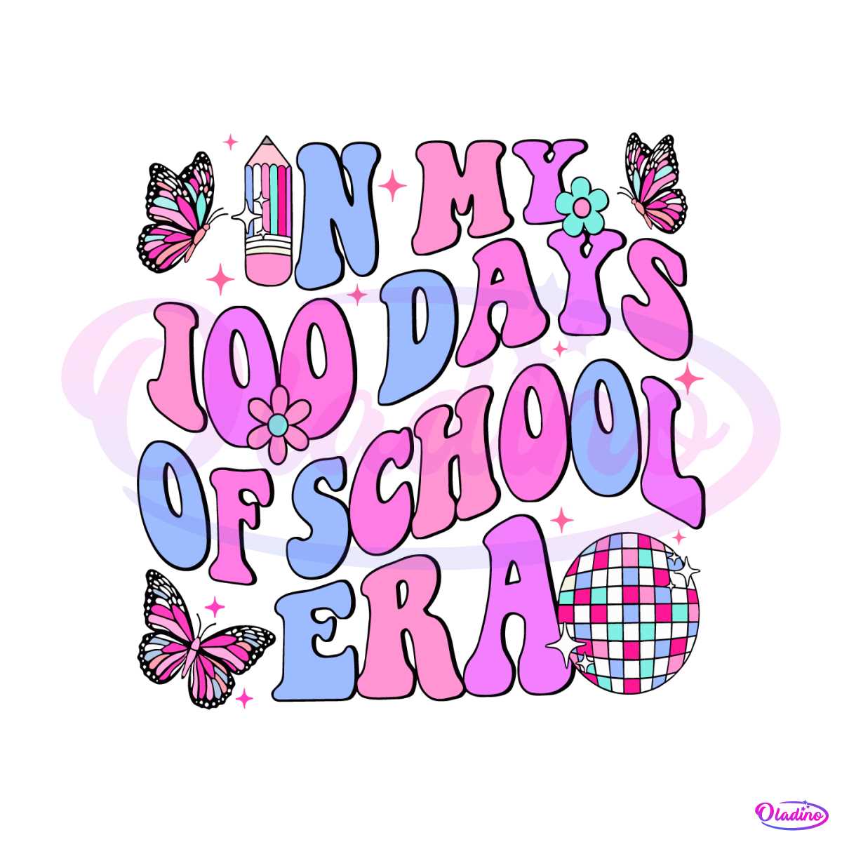 in-my-100-days-of-school-era-disco-ball-svg