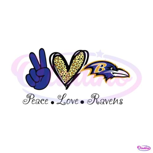 peace-love-ravens-football-team-svg