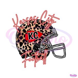 kansas-city-football-leopard-helmet-png