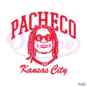 pacheco-10-kansas-city-football-player-svg