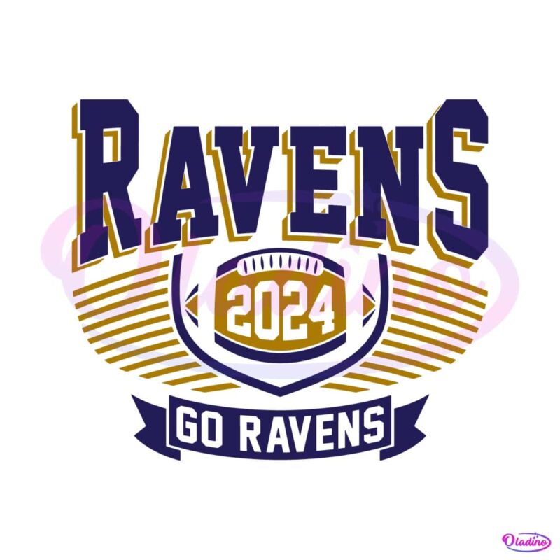 nfl-football-go-ravens-2024-svg