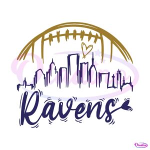 nfl-ravens-football-skyline-svg