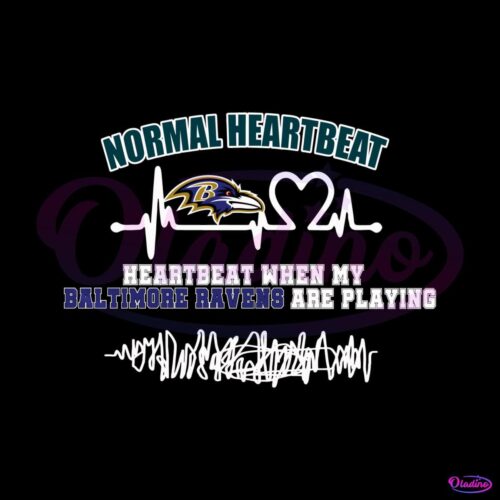 heartbeat-when-my-baltimore-ravens-are-playing-svg