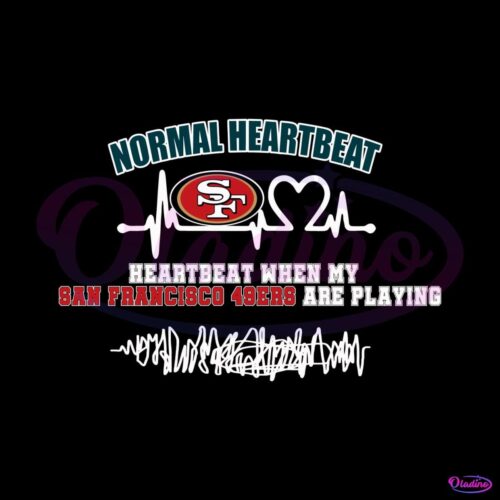 heartbeat-when-my-san-francisco-49ers-are-playing-svg