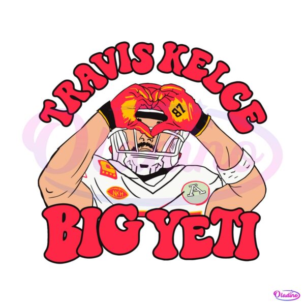 travis-kelce-big-yeti-87-football-player-svg
