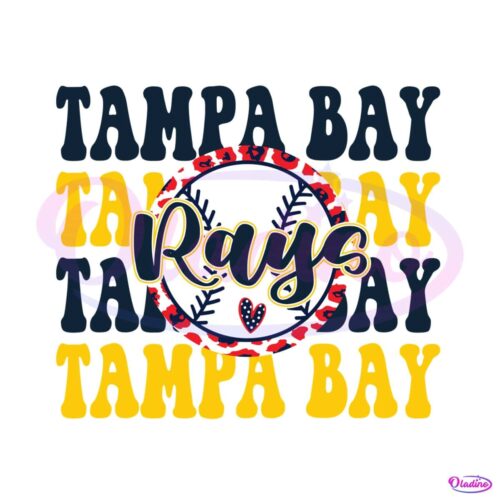 tampa-bay-rays-baseball-mlb-svg