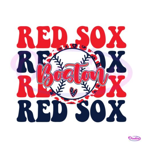 boston-red-sox-baseball-mlb-svg