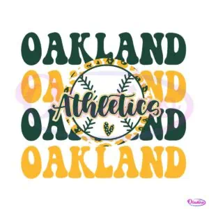 oakland-athletics-baseball-mlb-svg