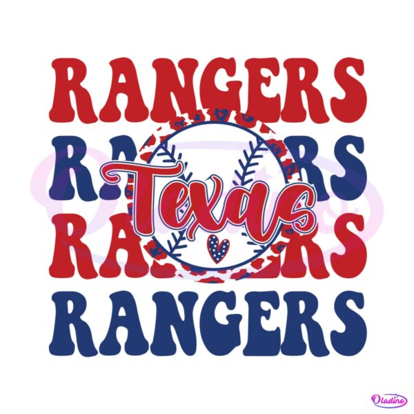 texas-rangers-baseball-mlb-svg