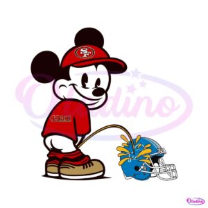 mickey-49ers-piss-on-lions-helmet-svg