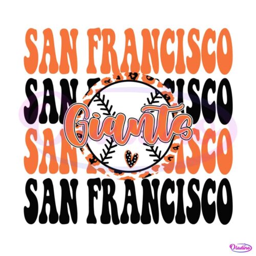 san-francisco-giants-baseball-mlb-svg