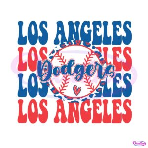 los-angeles-dodgers-baseball-mlb-svg