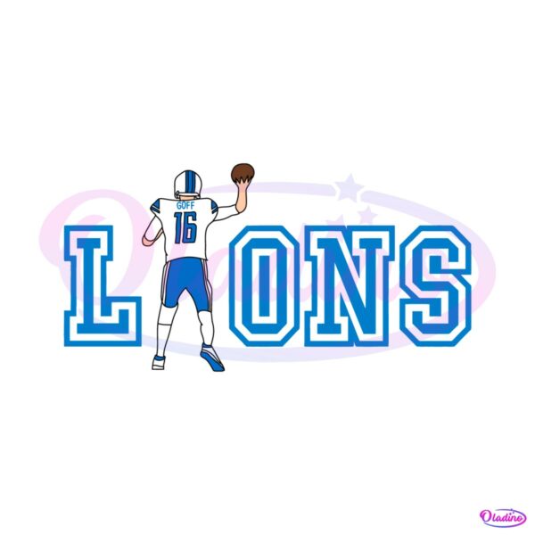 jared-goff-detroit-lions-football-player-svg