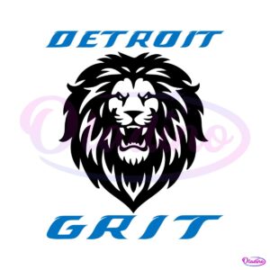 retro-detroit-grit-lion-roar-logo-svg