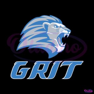 retro-lion-mascot-roar-grit-svg