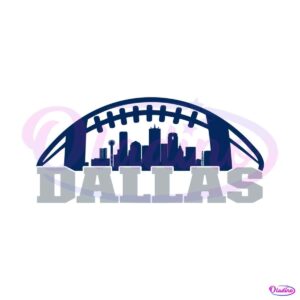 dallas-football-skyline-svg-digital-download