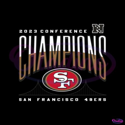 2023-nfc-conference-champions-san-francisco-49ers-svg