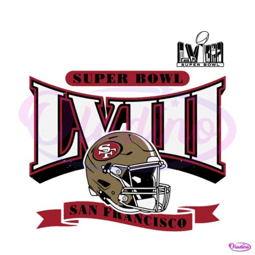 super-bowl-lviii-san-francisco-49ers-helmet-svg