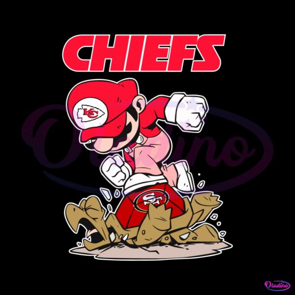 mario-chiefs-stomps-on-san-francisco-49ers-svg